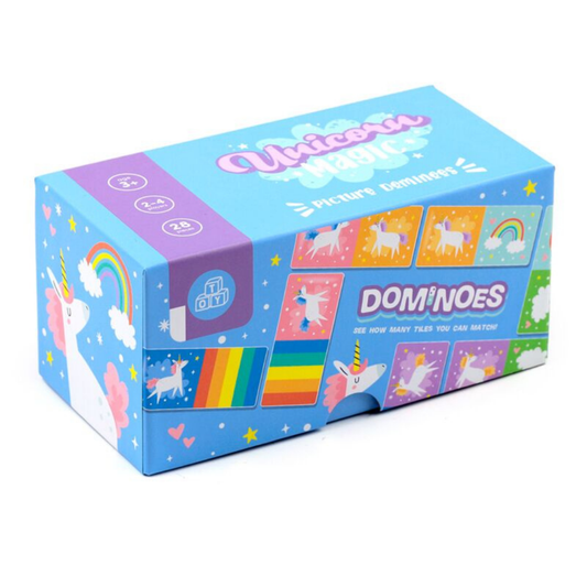 Gioco Domino - Unicorni
