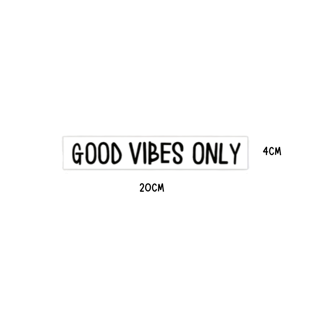 Adesivi Parete - ''Good Vibes Only''