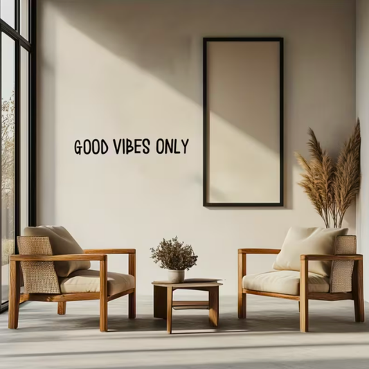 Adesivi Parete - ''Good Vibes Only''