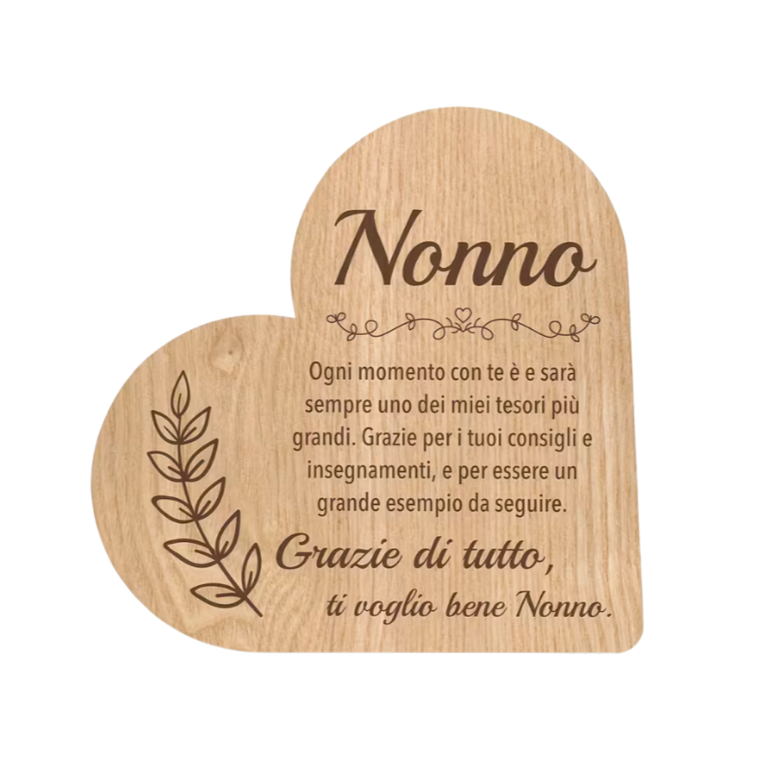 Decorazione Legno - Nonno
