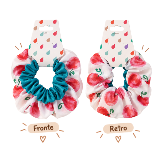 Scrunchies Coppia - Frutta