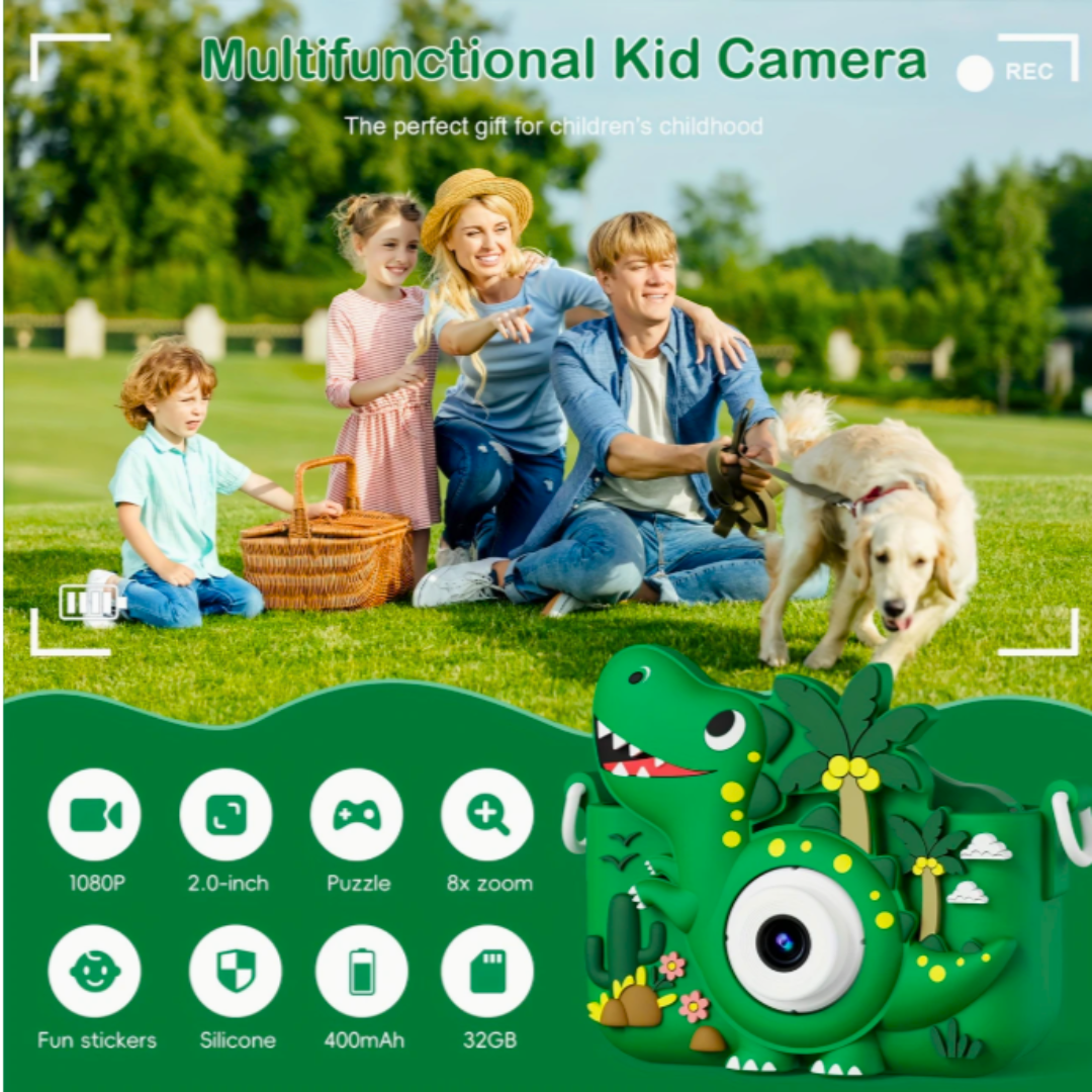 Macchina Fotografica/Videocamera - Dinosauro