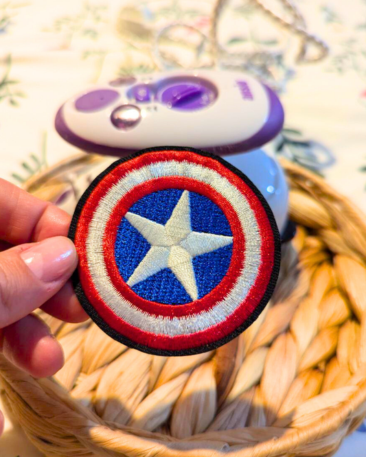 Toppa Termoadesiva - Stemma Captain America