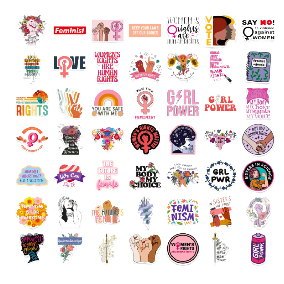 Adesivi - Girl Power