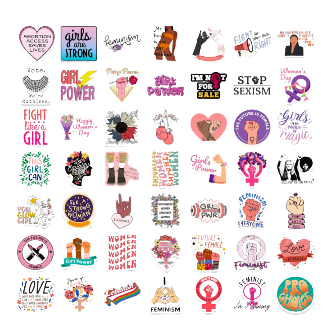 Adesivi - Girl Power