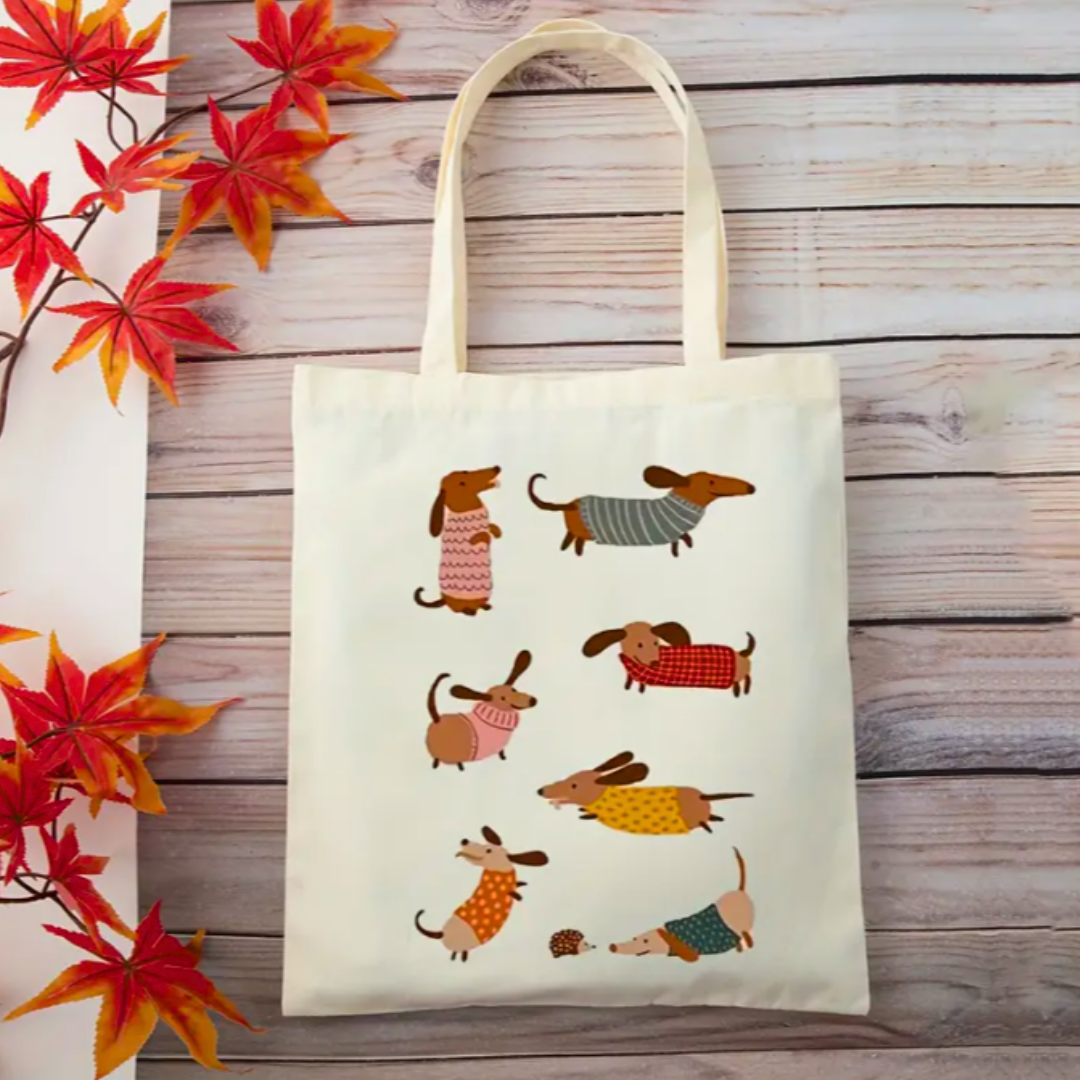 Borsa Shopper Tela - Bassotti