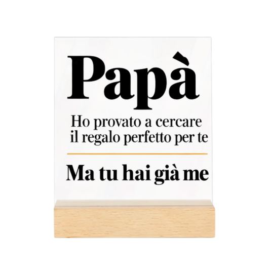 Targa - Papà