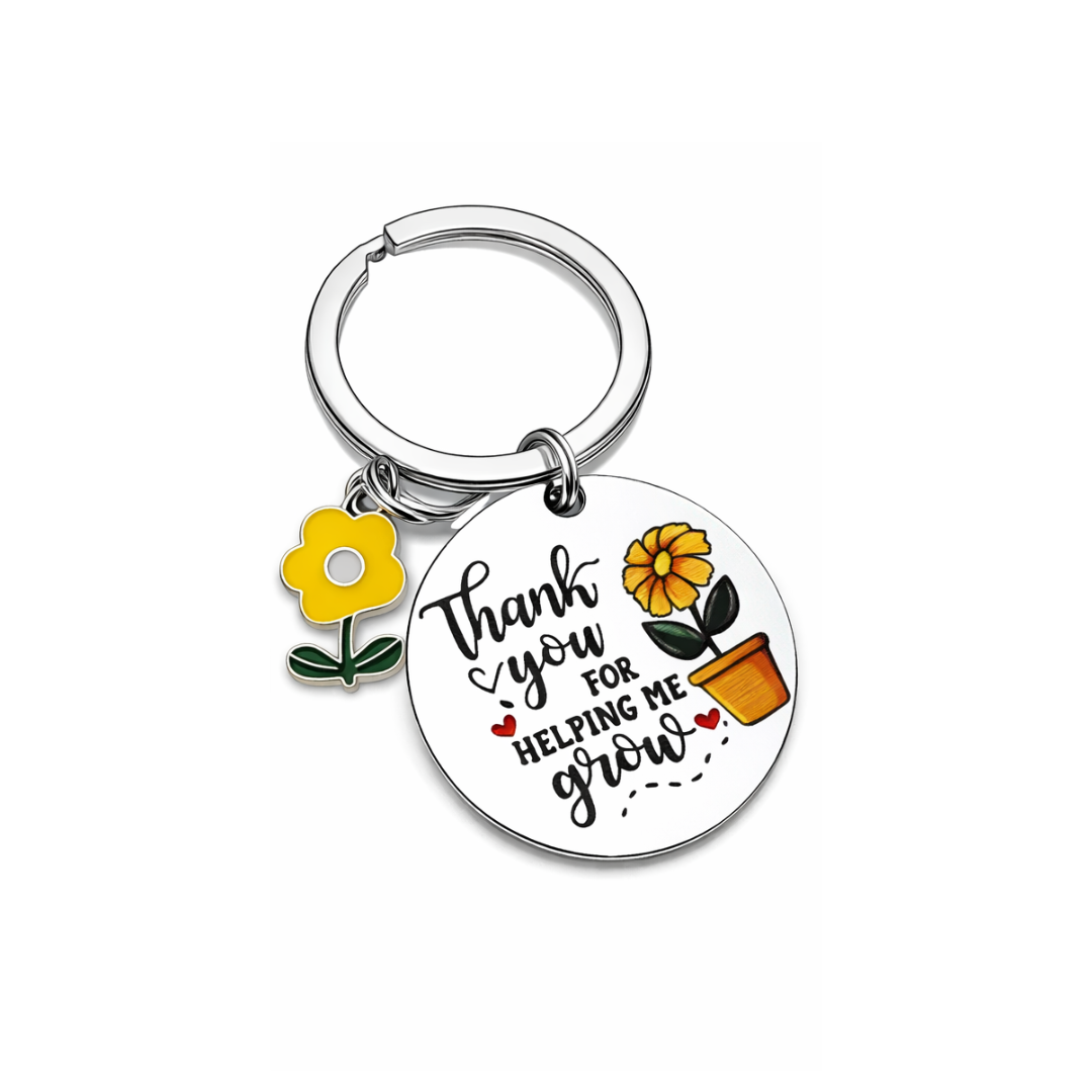 Portachiavi Maestra - Thank You for Helping Me Grow