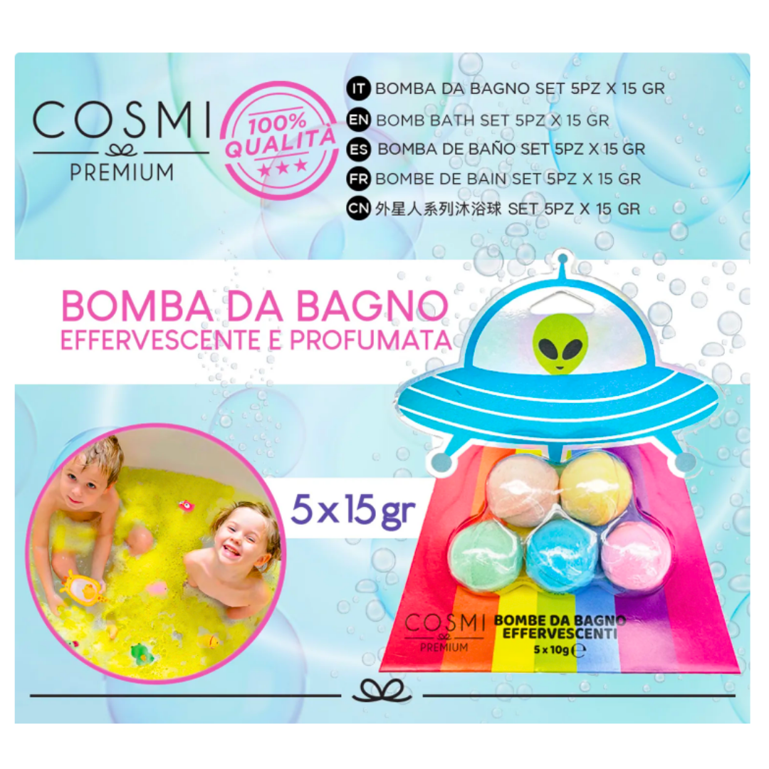 Cosmi Milano - Bombe da Bagno Ufo