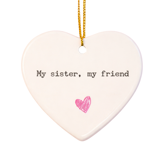 Decorazione Parete Amicizia - My Sister My Friend