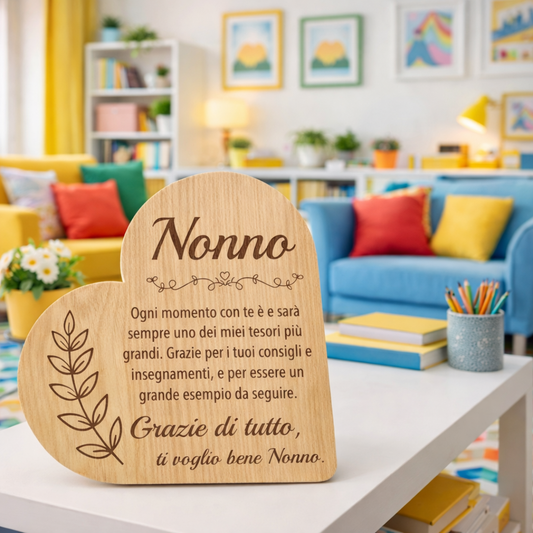 Decorazione Legno - Nonno