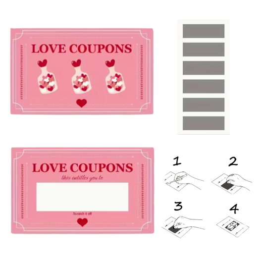 Coupon Grattabile Rosa - Love Coupon