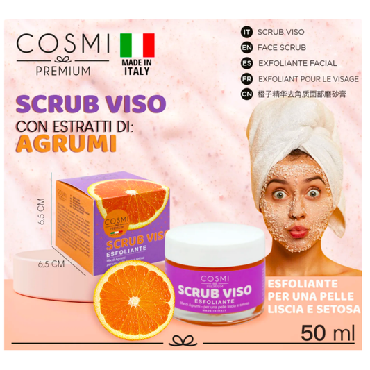 Cosmi Milano - Scrub Viso Arancia