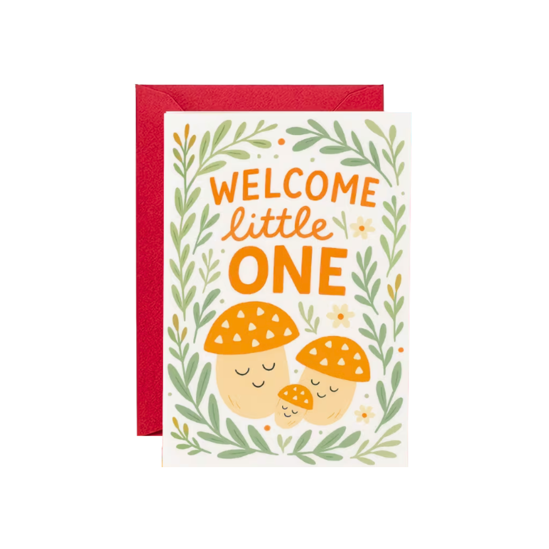 Biglietto Auguri Nascita - Benvenuto Piccolino