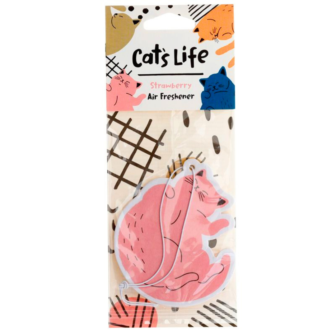 Deodorante Auto Fragranza Fragola -Cat's Life