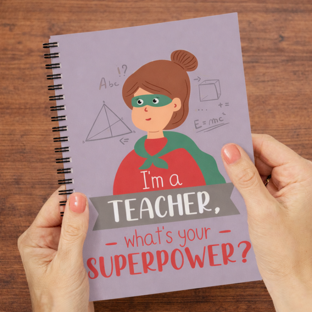 Quaderno Righe - Super Maestra