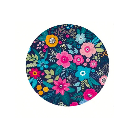 Mousepad Rotondo - Fiori