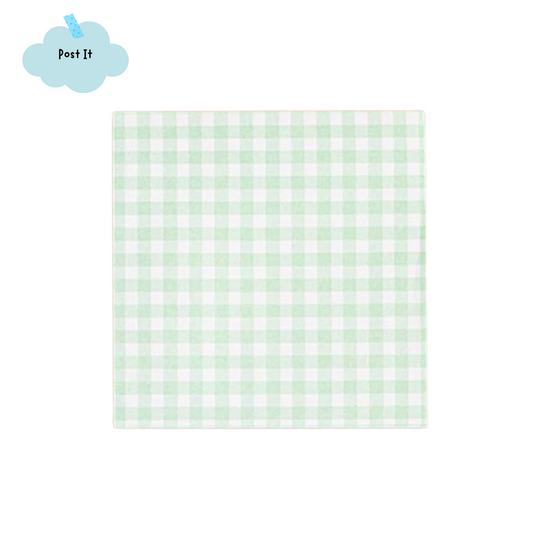 Post It Quadretti - Verde
