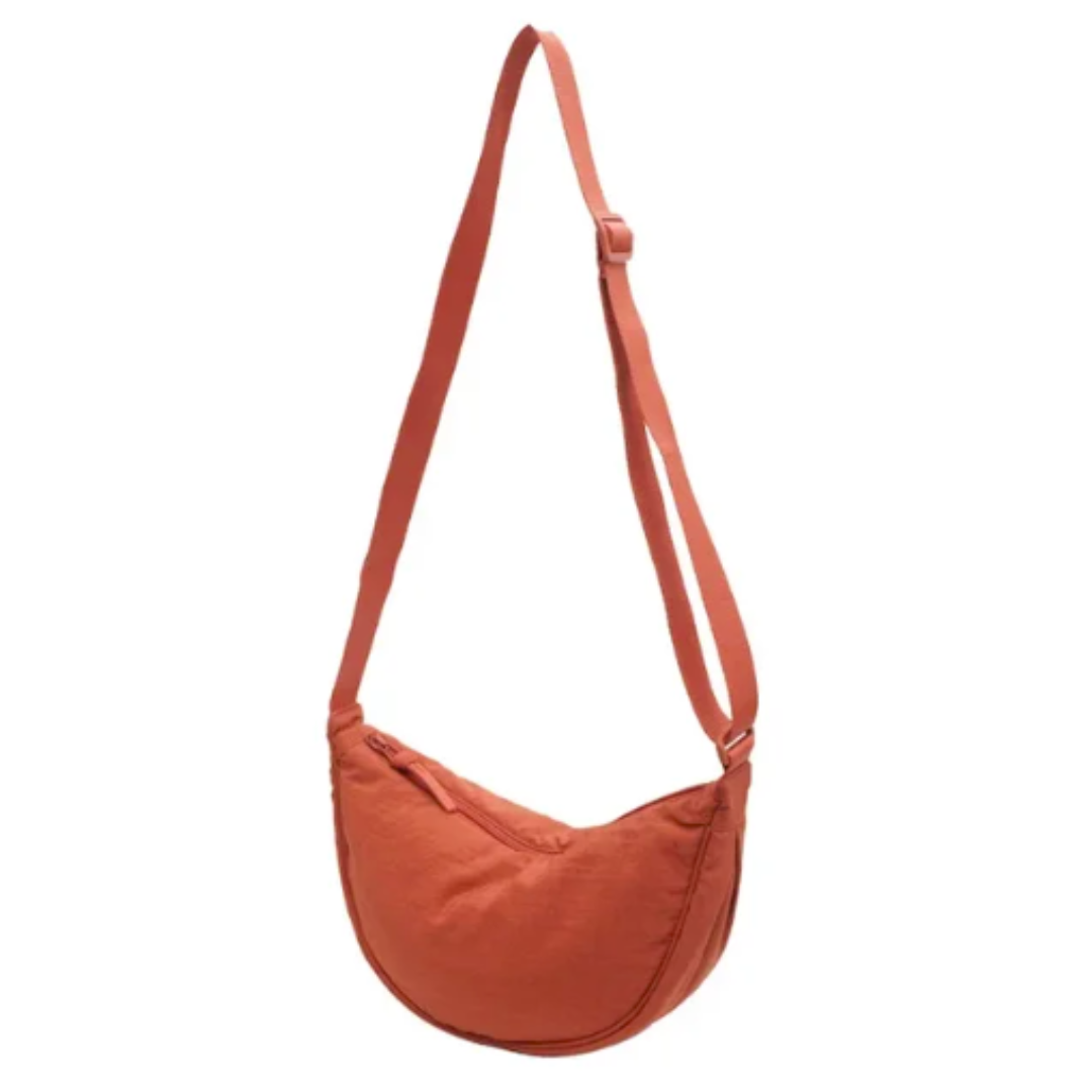 Borsa Mezza Luna - Terracotta