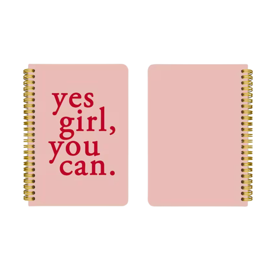 Quaderno Righe - Yes Girl You Can