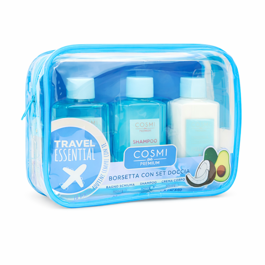 Cosmi Milano - Set Viaggio Shampoo Balsamo e Crema Corpo