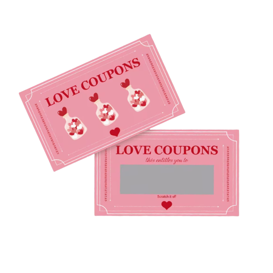Coupon Grattabile Rosa - Love Coupon