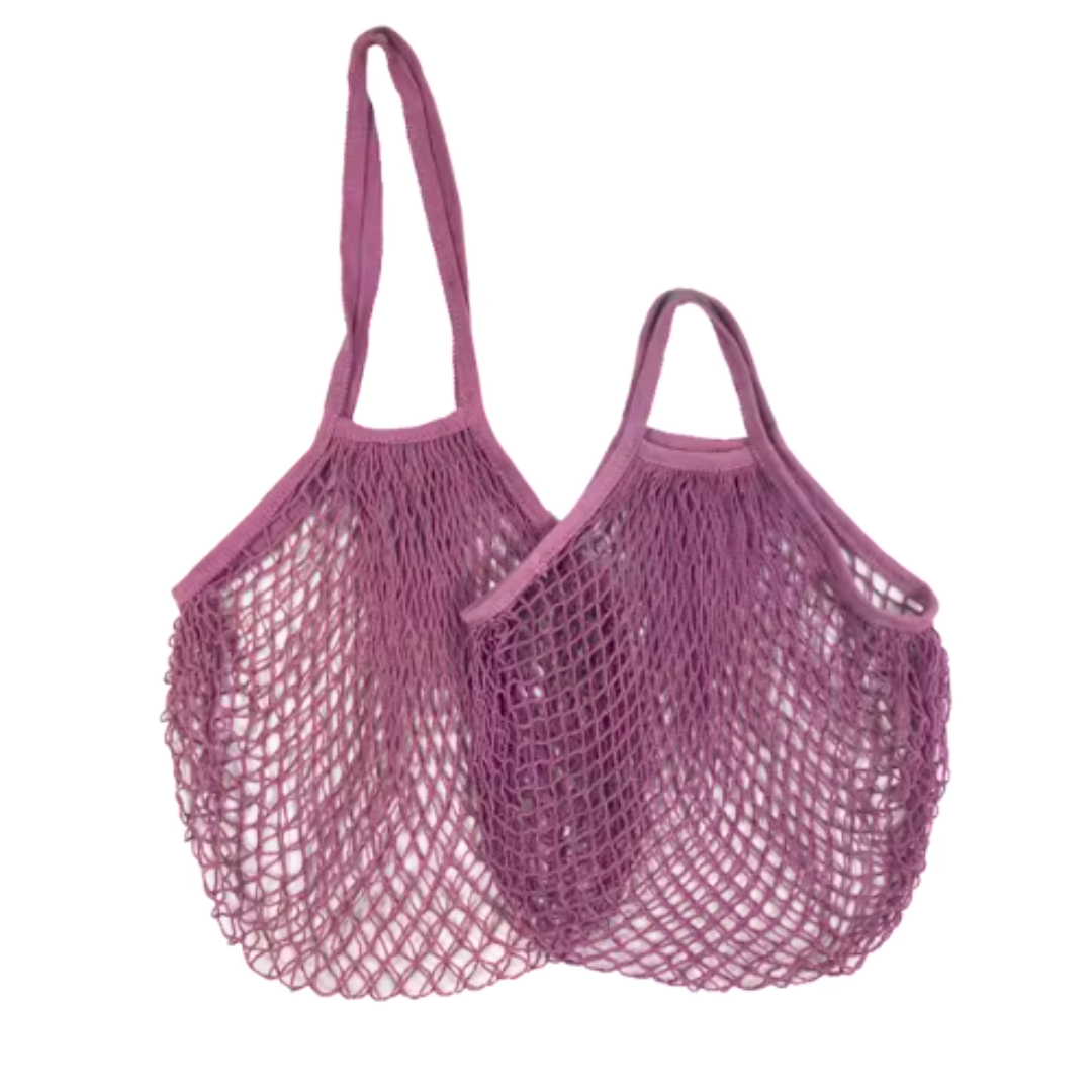 Borsa Spesa Cotone Organico - Rosa