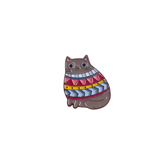Spilla - Gatto con Maglione