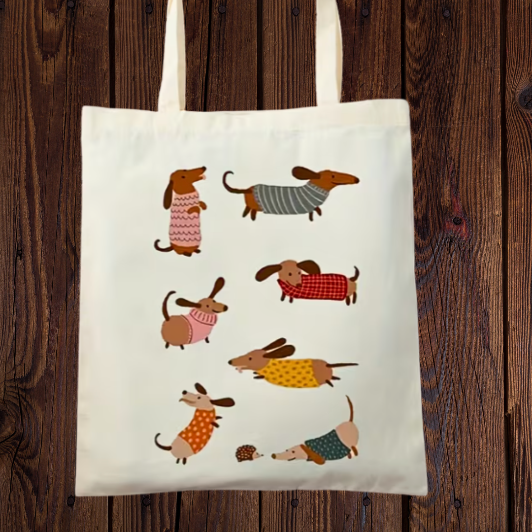 Borsa Shopper Tela - Bassotti