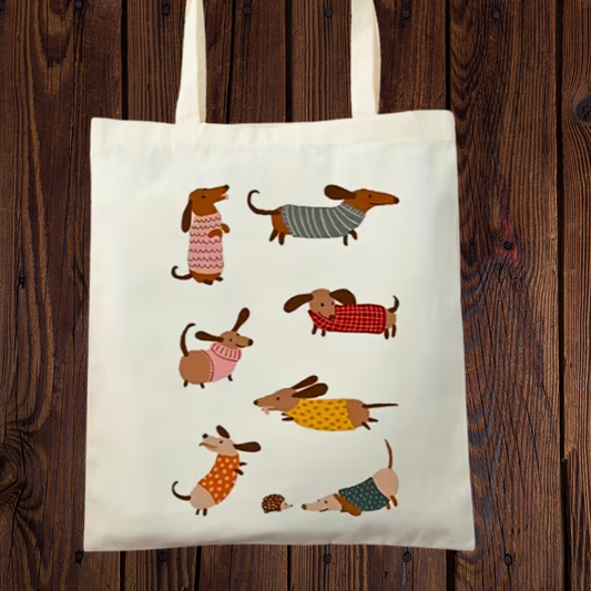 Borsa Shopper Tela - Bassotti