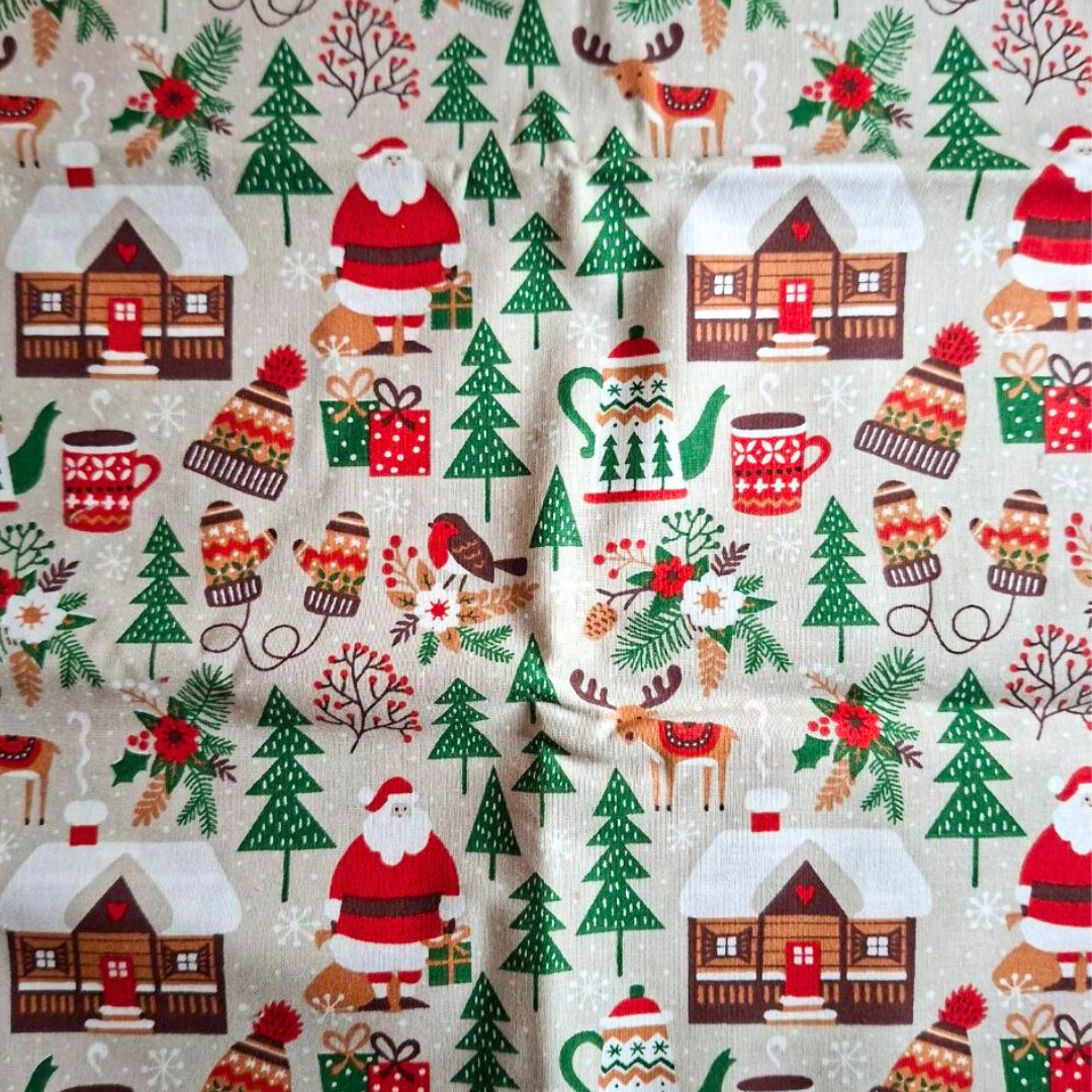 Set 5 Dischetti Struccanti Riutilizzabili Handmade - Cose di Natale