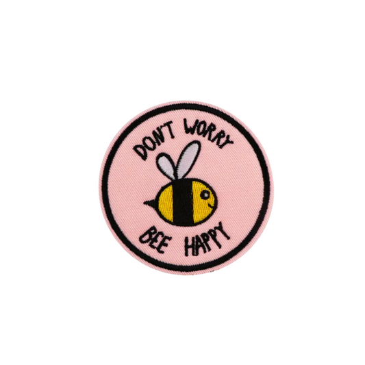 Toppa Termoadesiva - Don't Worry Bee Happy