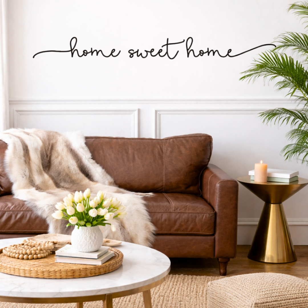 Adesivi Parete - ''Home sweet home''