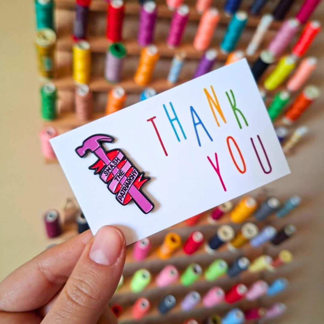 Spilla - Smash the Patriarchy