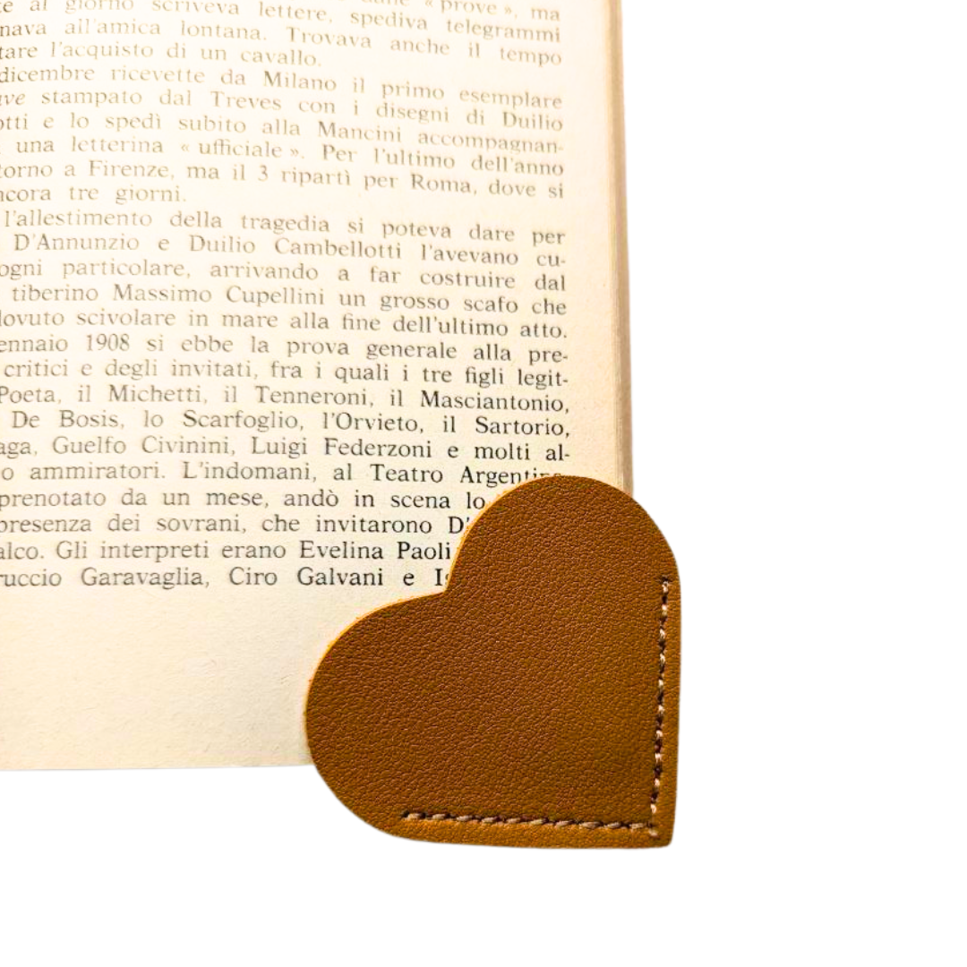 Segnalibro Cuore - Bronzo