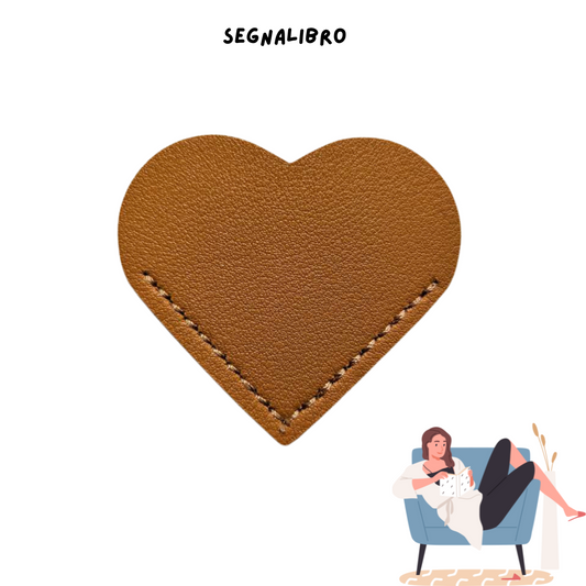 Segnalibro Cuore - Bronzo