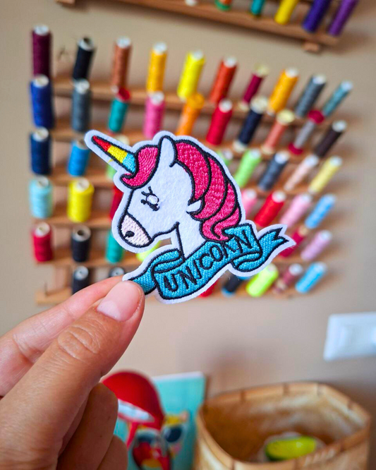 Toppa Termoadesiva - Unicorn