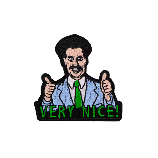 Toppa Termoadesiva - Very Nice ''Borat''