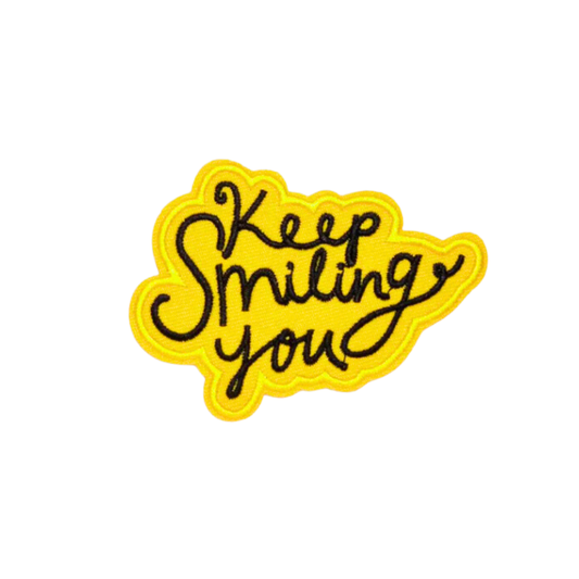 Toppa Termoadesiva - Keep Smiling You