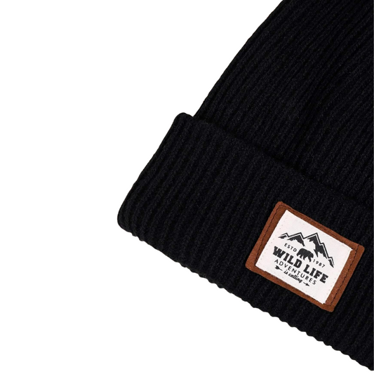 Cappello Beanie - Wild Life Black