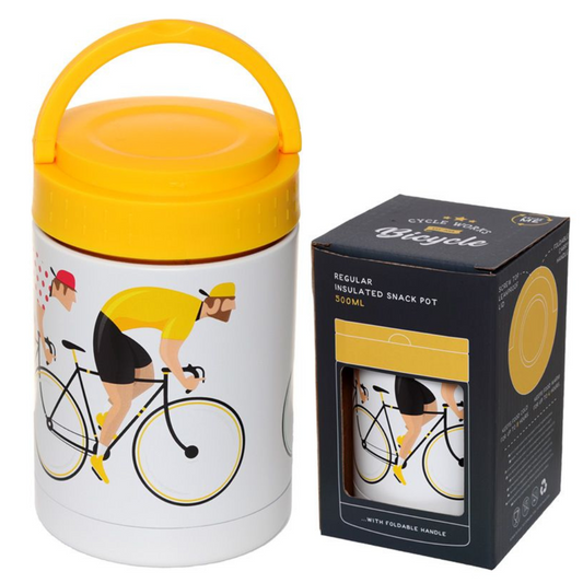 Contenitore per Alimenti Termico in Acciaio 500ml - Bicicletta