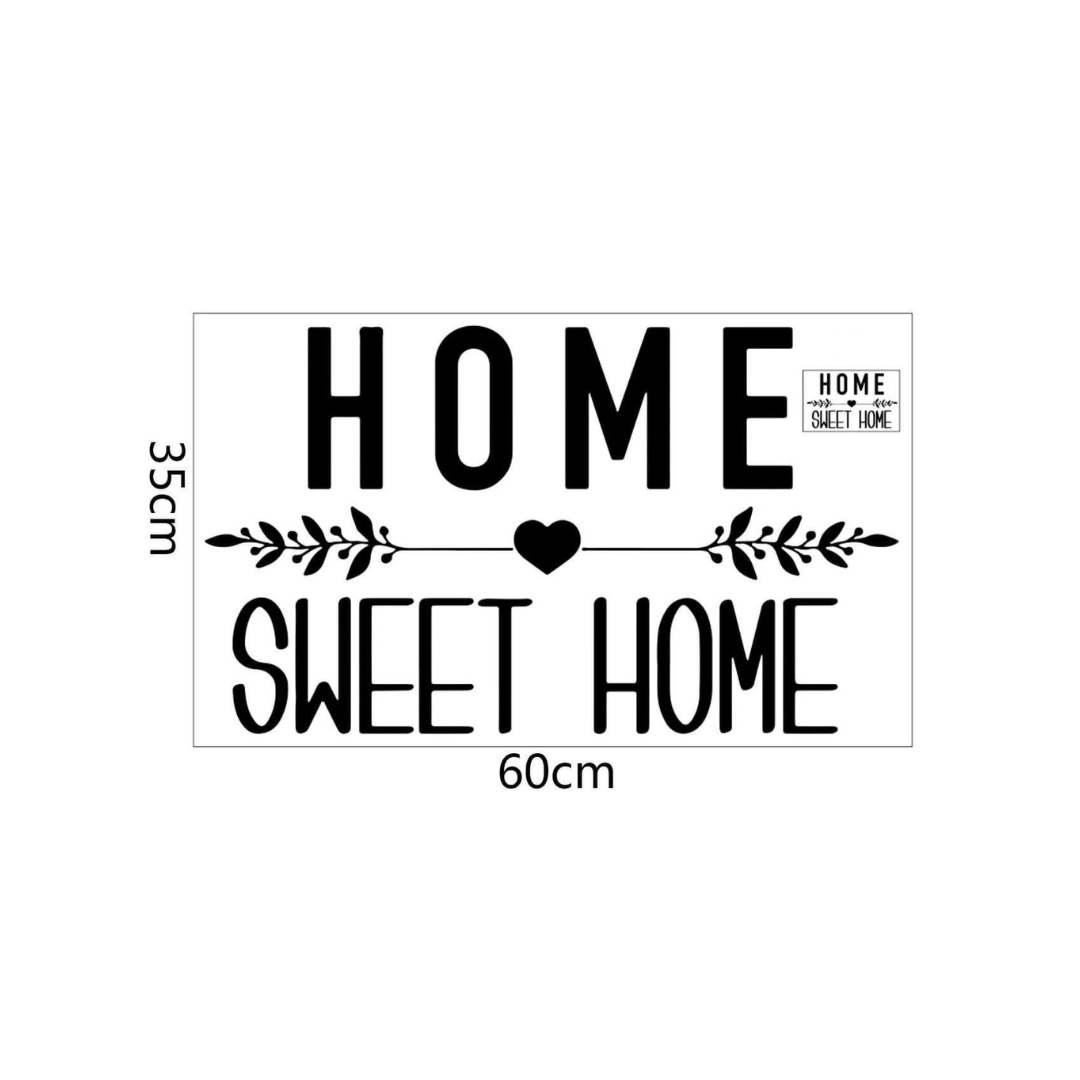 Adesivi Parete - ''Home sweet home <3''