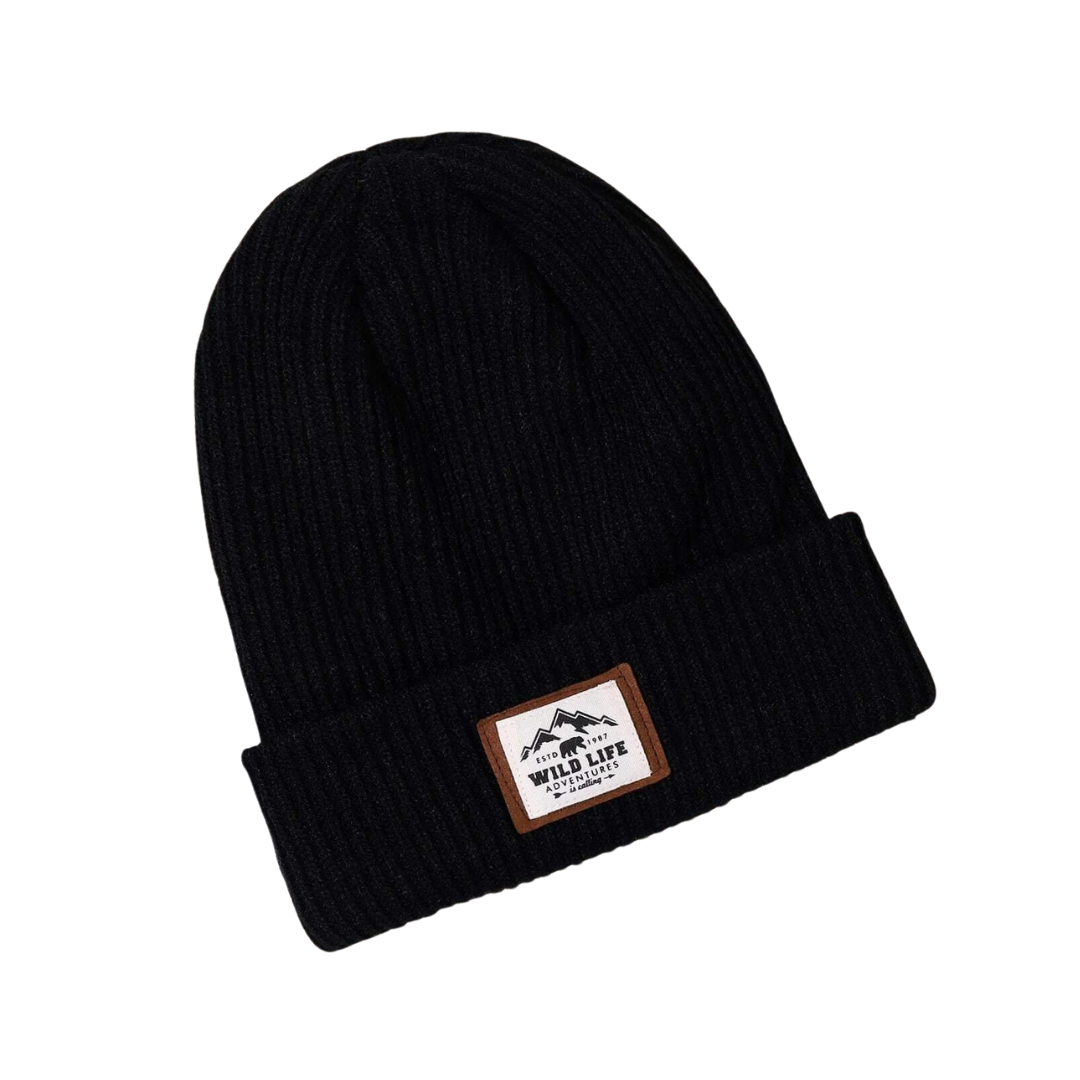 Cappello Beanie - Wild Life Black