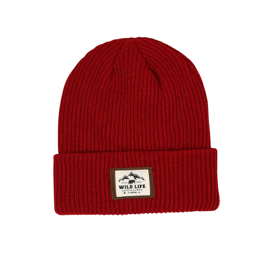 Cappello Beanie - Wild Life Rosso