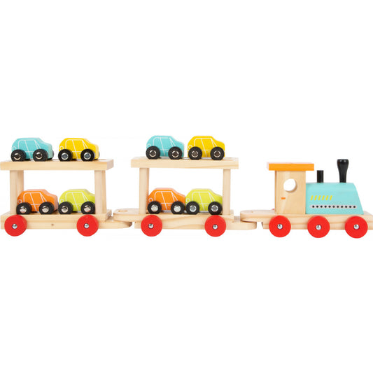 Giochi di Legno - Trenino con Macchinine