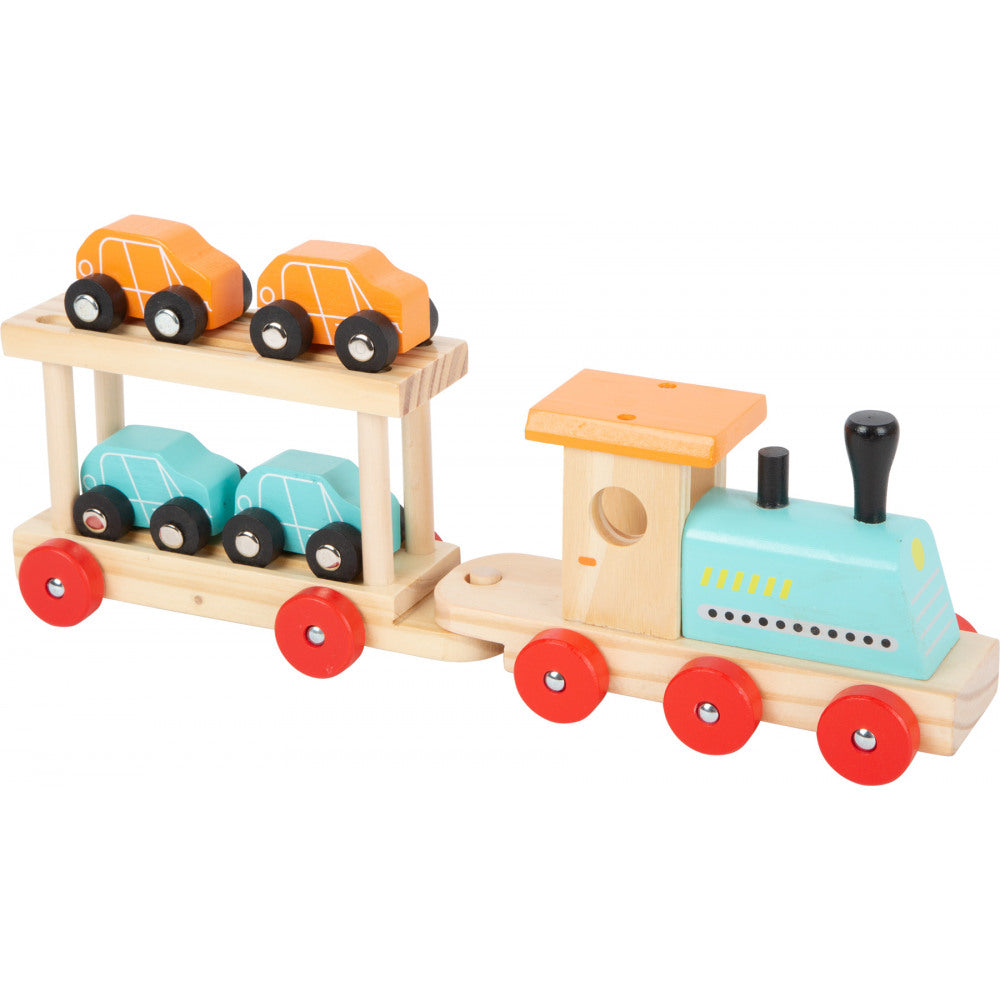 Giochi di Legno - Trenino con Macchinine