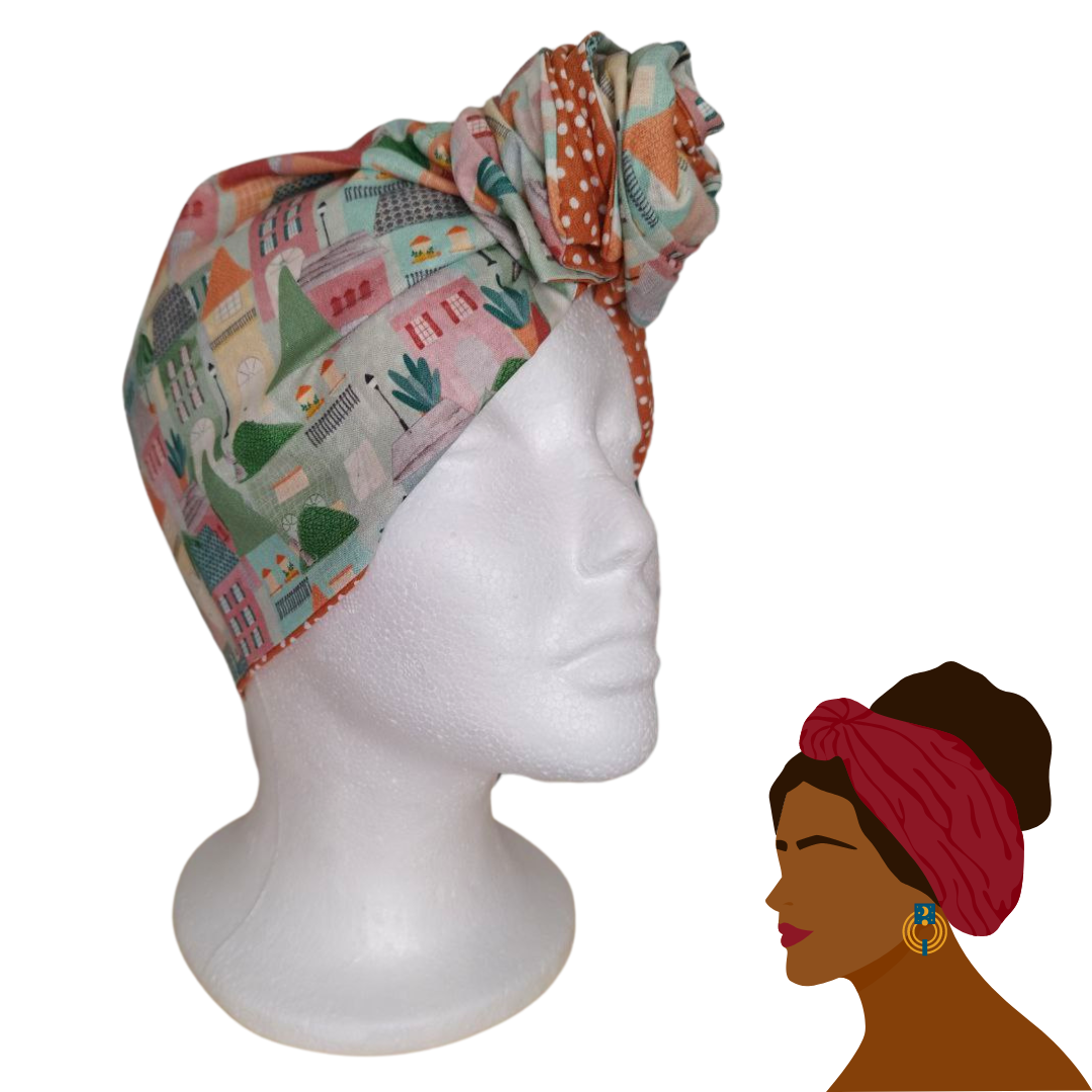 Fascia-Turbante Modellabile Handmade - Casette