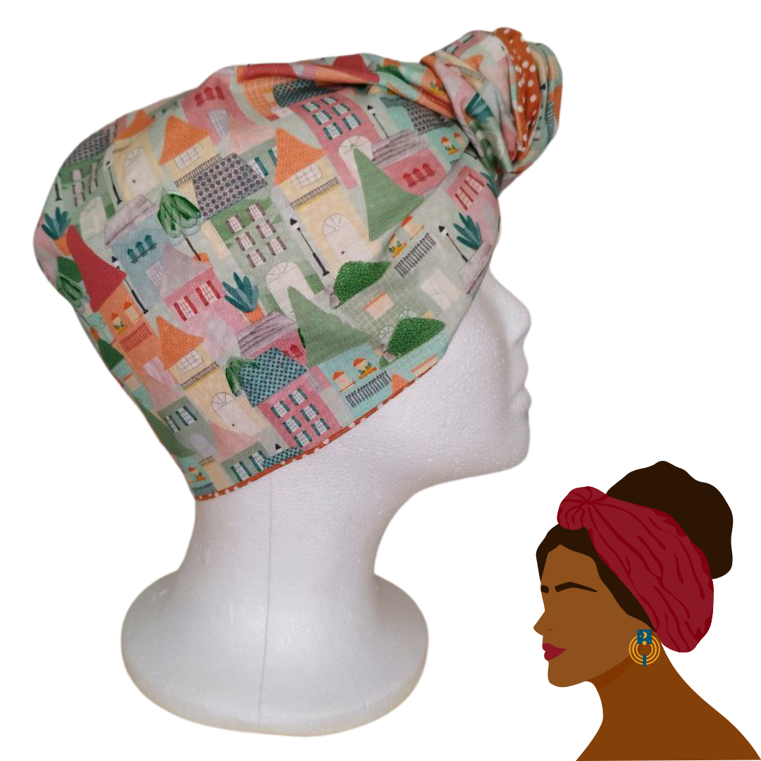 Fascia-Turbante Modellabile Handmade - Casette