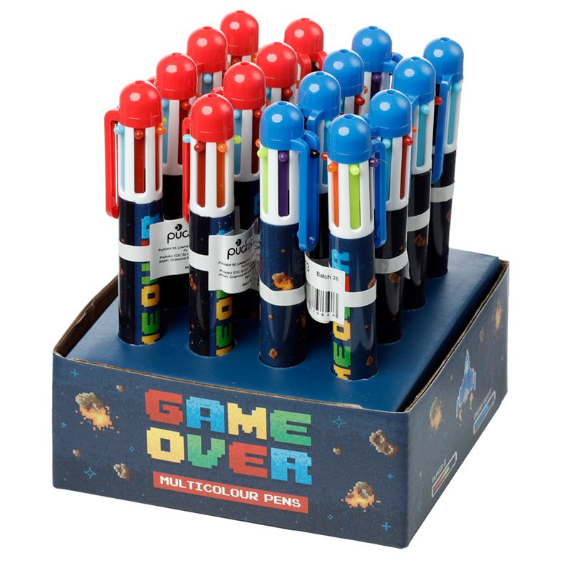 Penna 6 Colori - Game Over – Apple Tiny Gift Shop