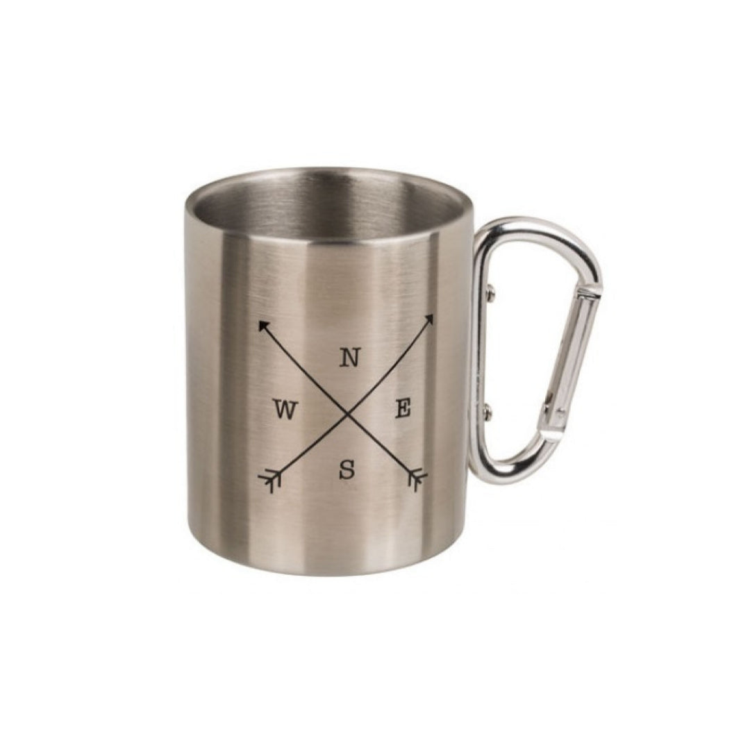 Tazza Acciaio Inox - Moschettone